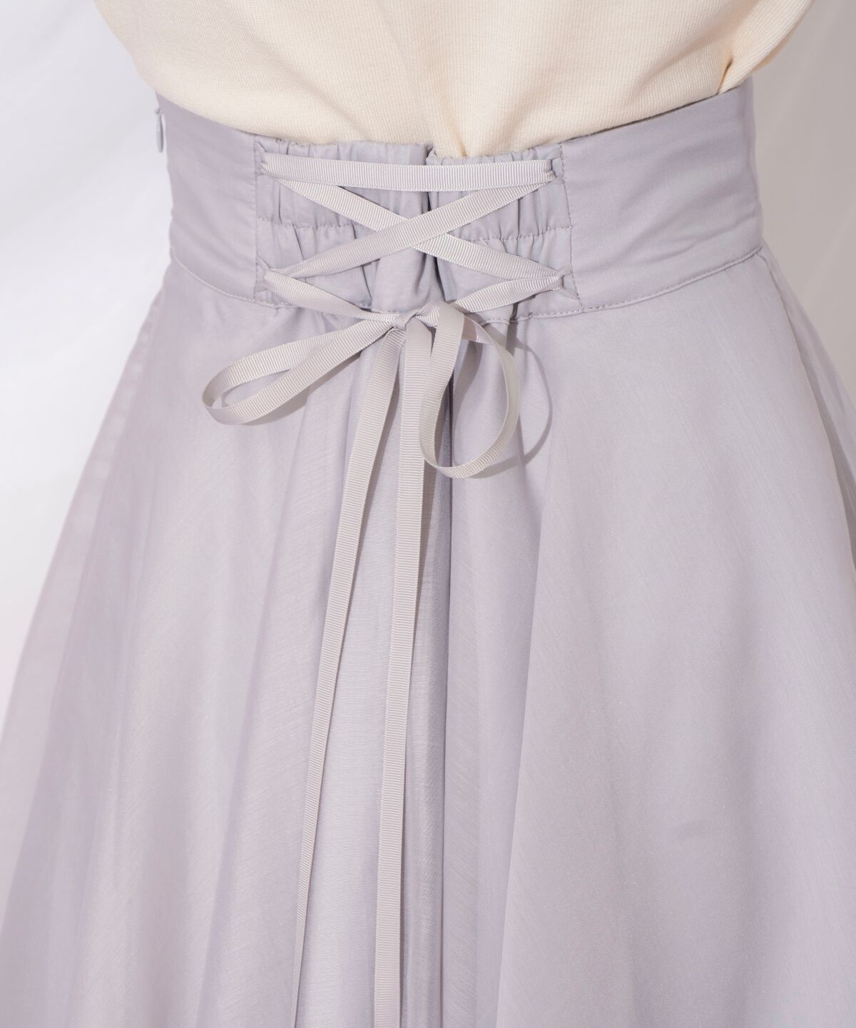 WILLSELECTION「オーガンジーフレアスカート」|フレア|