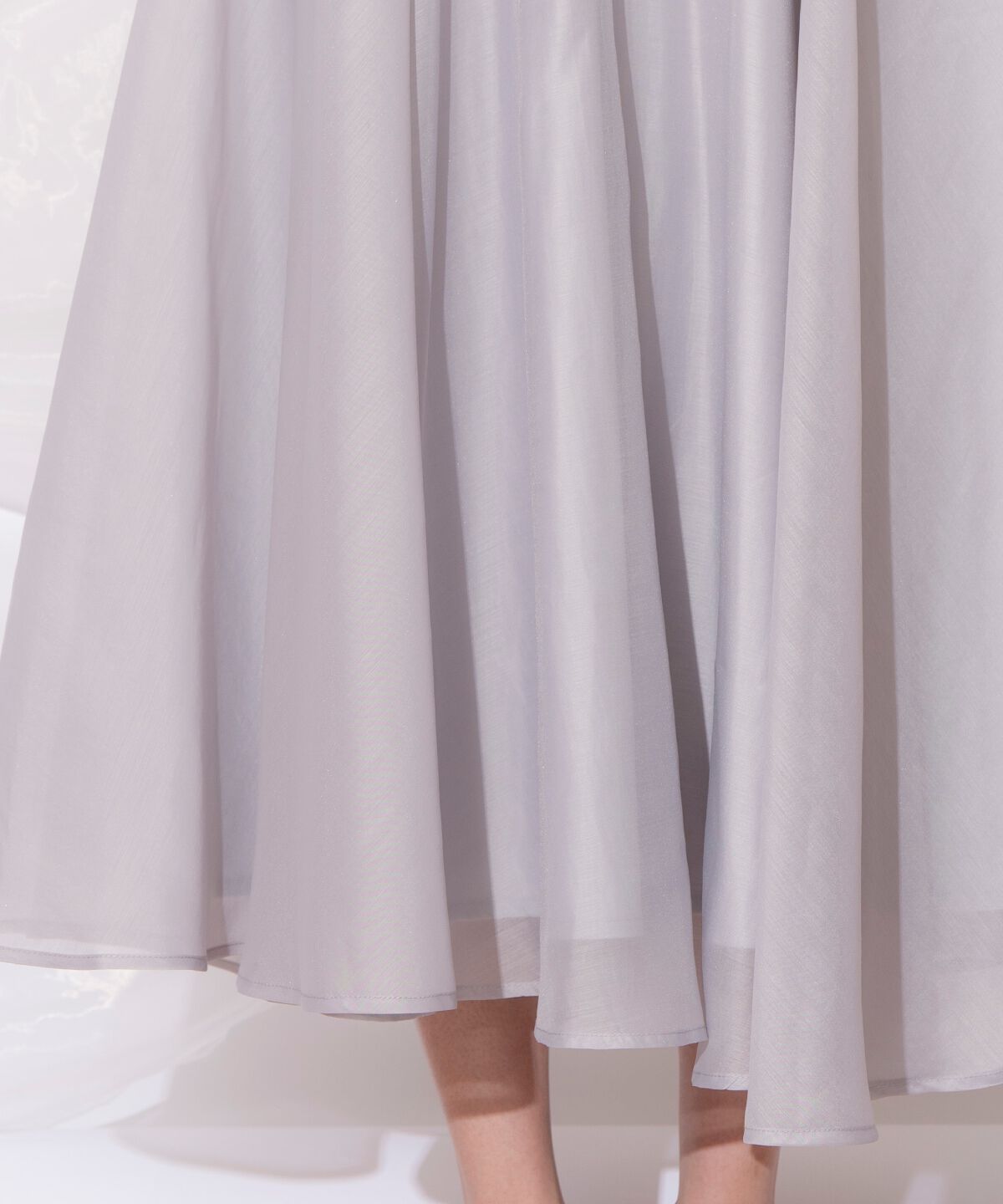 WILLSELECTION「オーガンジーフレアスカート」|フレア|