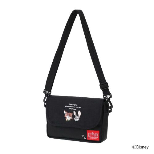 Manhattan Portage「FAR ROCKAWAY BAG MAGNET 500D CORDURA / ZOOTOPIA」|ショルダー・メッセンジャー|BLK