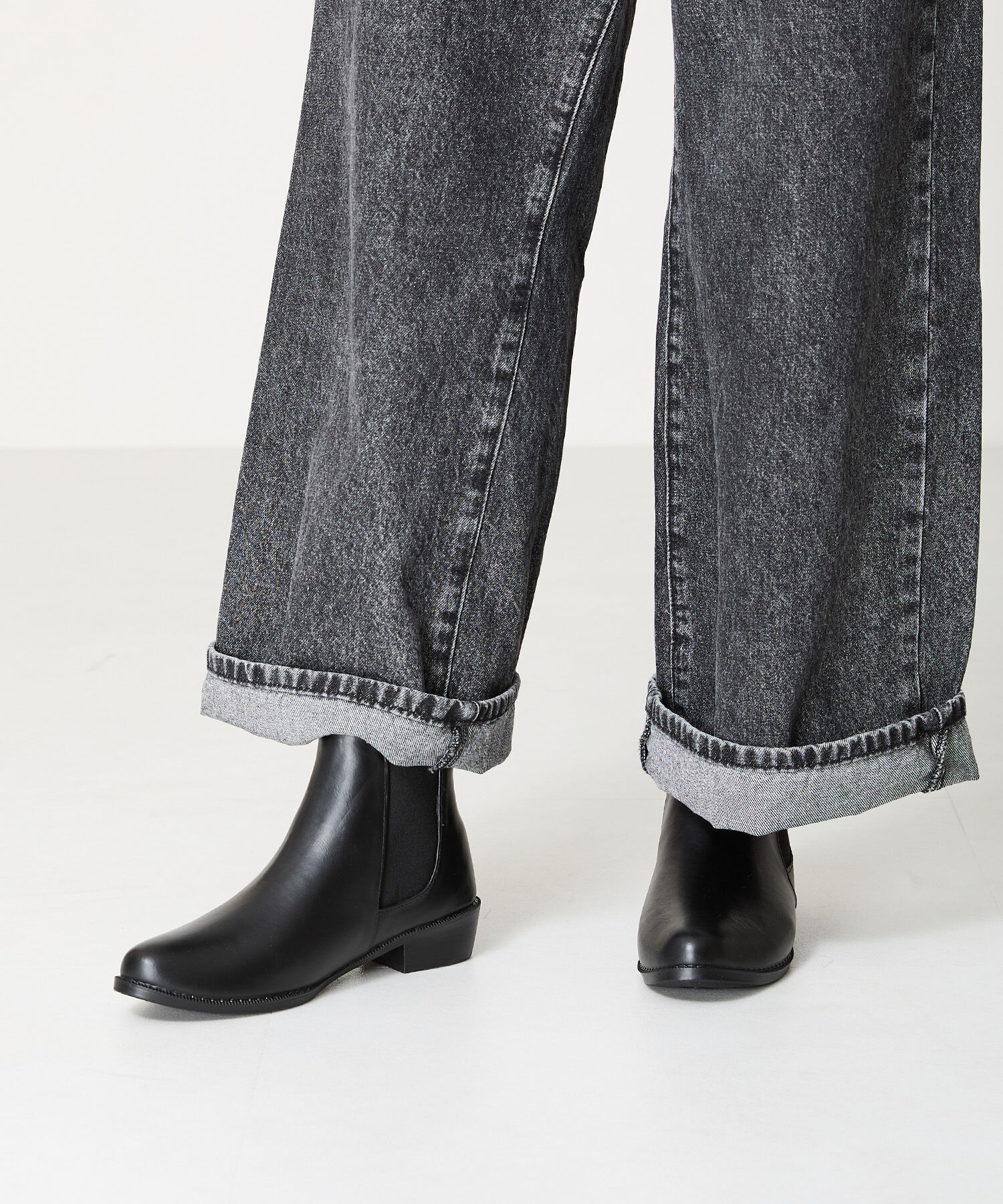 ORiental TRaffic「 ●晴雨兼用●【防水】レイン ショートブーツ /R-0009 厚手クッション入り」|ショートブーツ|