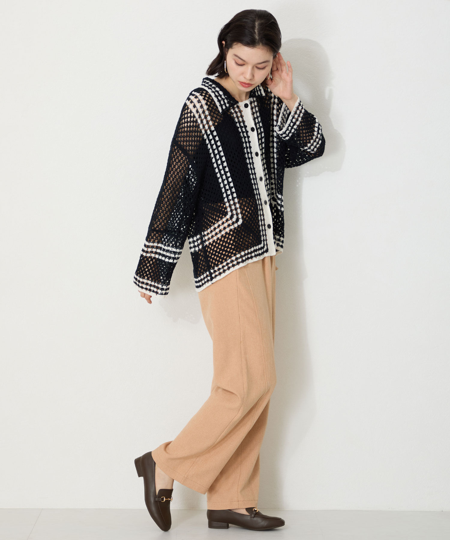 ORiental TRaffic「【跳べるパンプス/シリーズ累計１５０万足突破】スクエアトゥビットモチーフ  ローファー /R-3210」|パンプス|