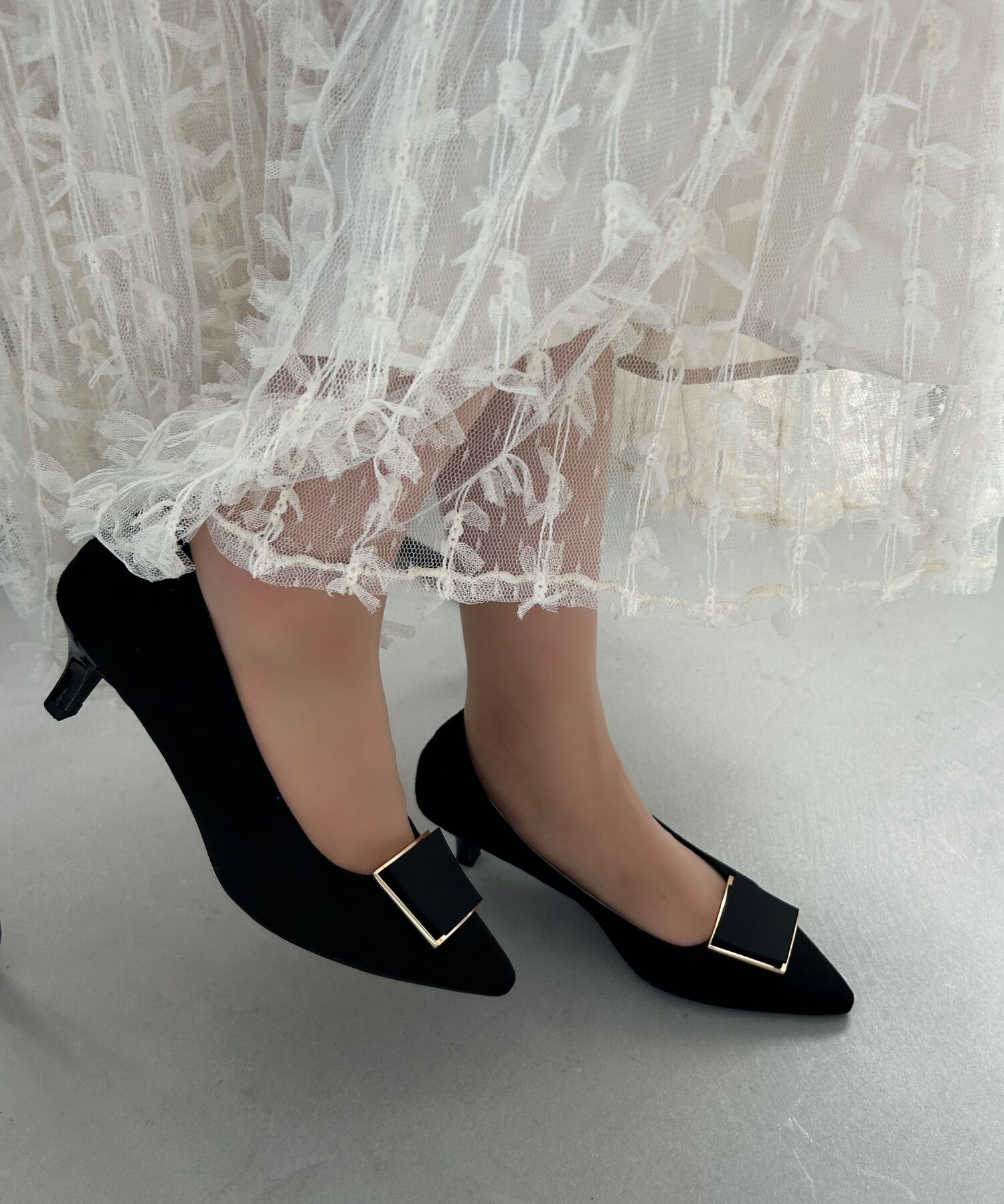 WA Oriental TRaffic「2wayスクエアモチーフヒールパンプス/42305」|パンプス|