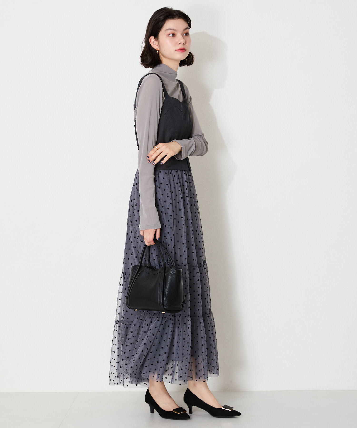 WA Oriental TRaffic「2wayスクエアモチーフヒールパンプス/42305」|パンプス|