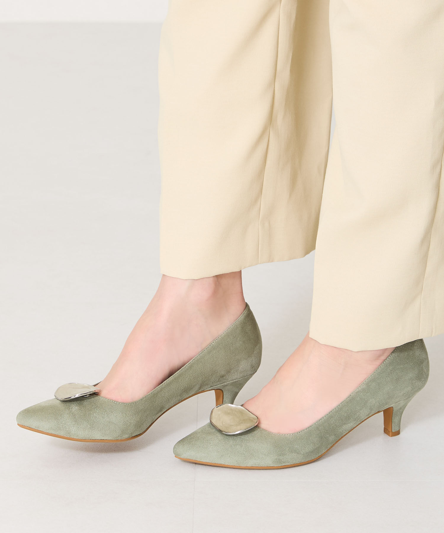 WA Oriental TRaffic「●2025春夏新作●2wayニュアンスモチーフパンプス/52112 人気　トレンド 柔らかい」|パンプス|