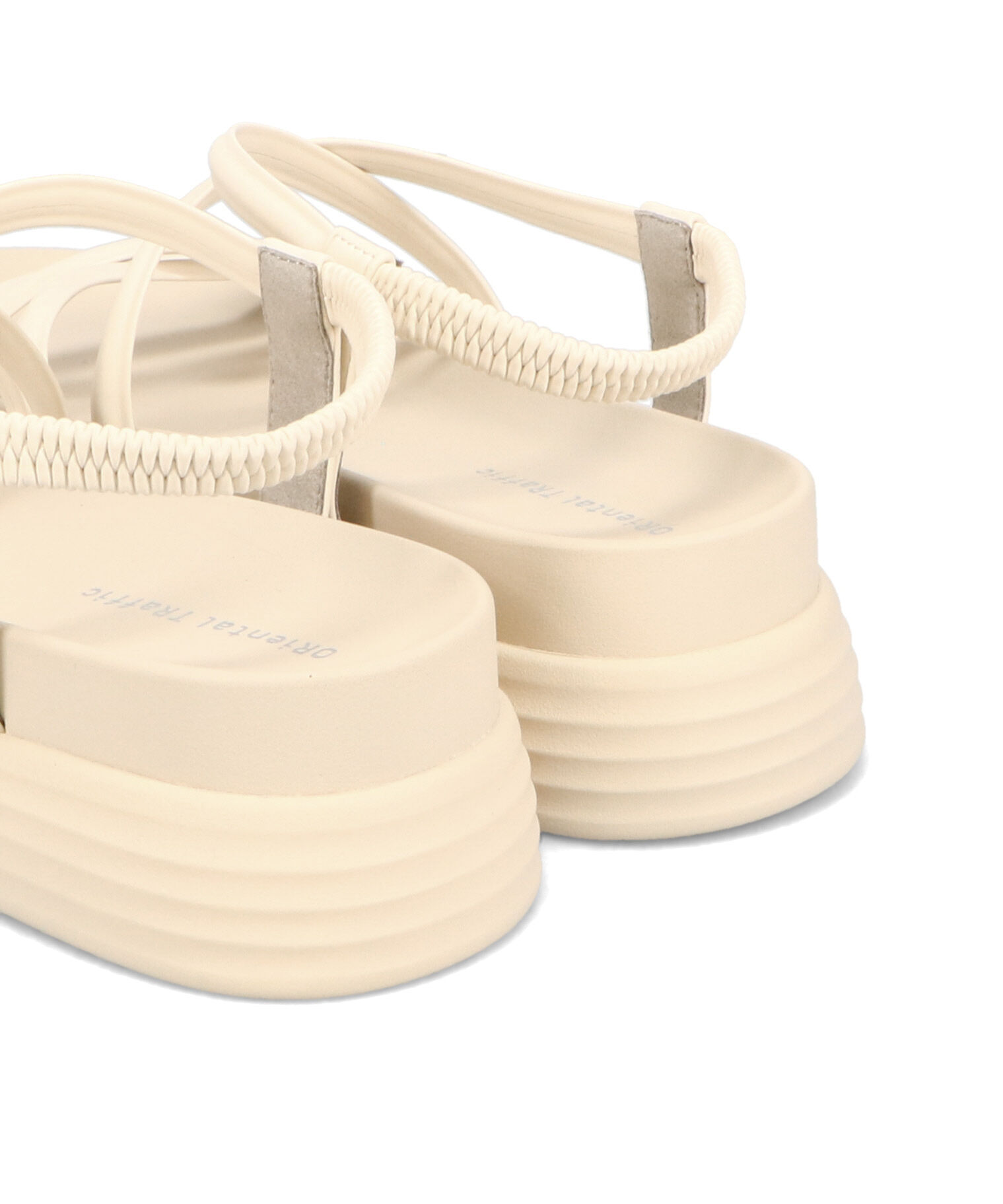 ORiental TRaffic「●2025春夏新作●クロスストラップ軽量ソールサンダル/51218 柔らかい フィット 人気 トレンド」|サンダル|