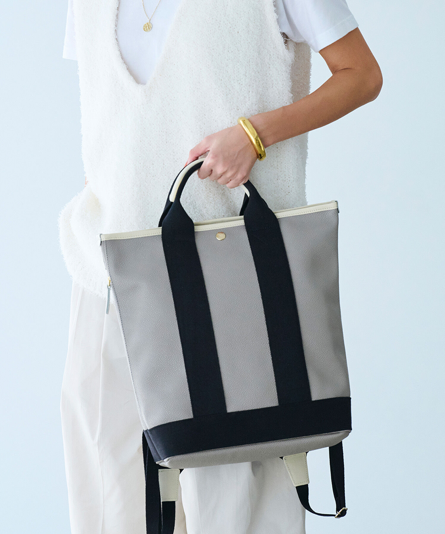 TOPKAPI BREATH「【Breath TOPKAPI】SCOTCH GRAIN スコッチグレイン A4 トート リュック / バックパック 撥水」|トートバッグ|