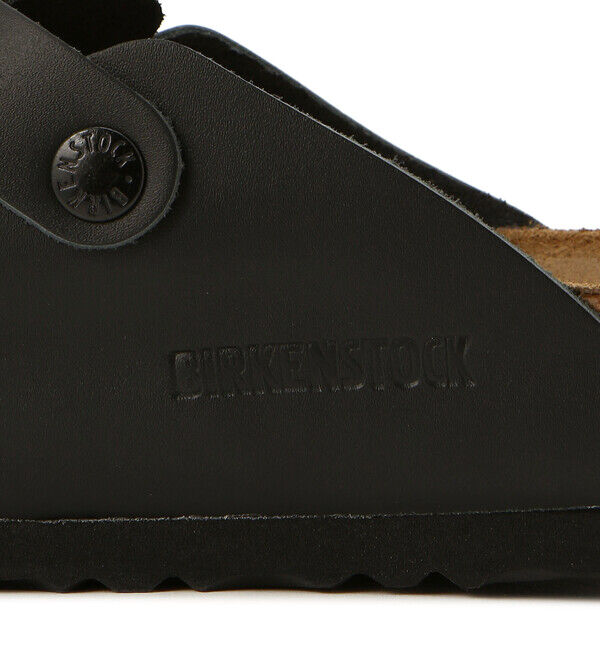 BIRKENSTOCK「【ビルケンシュトック】ボストン/ブラック ナチュラルレザー/クロッグ メンズ レディース」|サンダル|