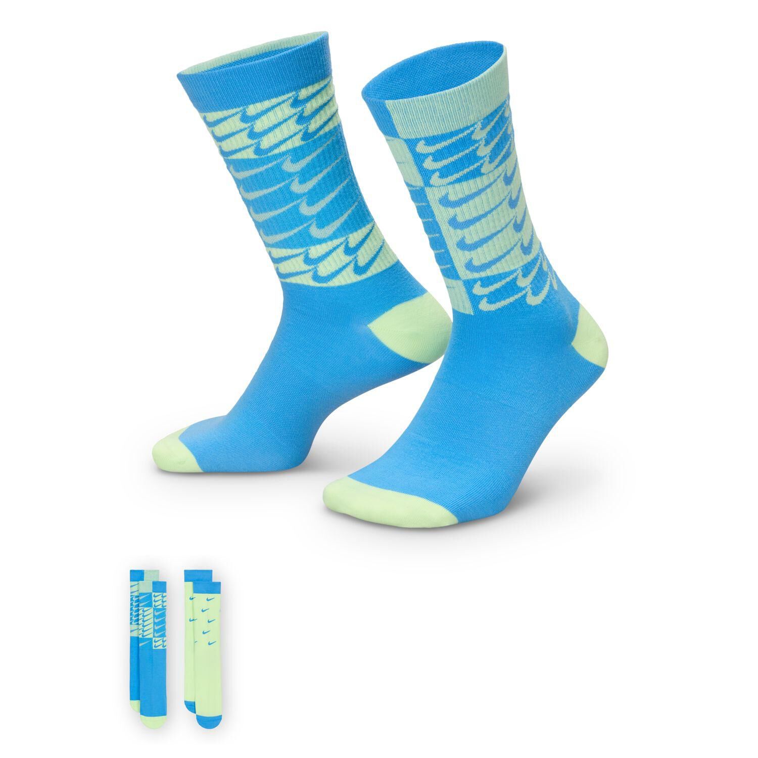 NIKE「【NIKE ｳｪｱ】U 2P-200 SWSH SOCKS」|ソックス|ブルー