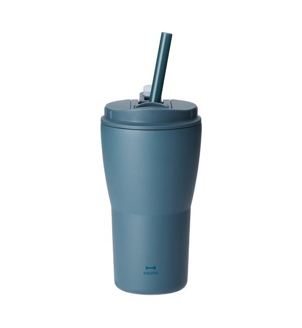 BRUNO「2WAYストロータンブラー M」|グラス・マグカップ|グレー