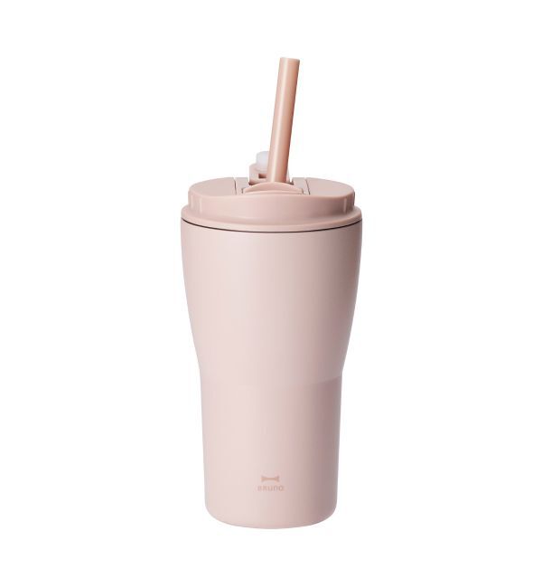 BRUNO「2WAYストロータンブラー M」|グラス・マグカップ|ピンク
