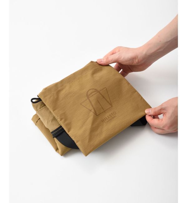 MILESTO「MILESTO UTILITY パッカブルビッグトートバッグ」|トートバッグ|