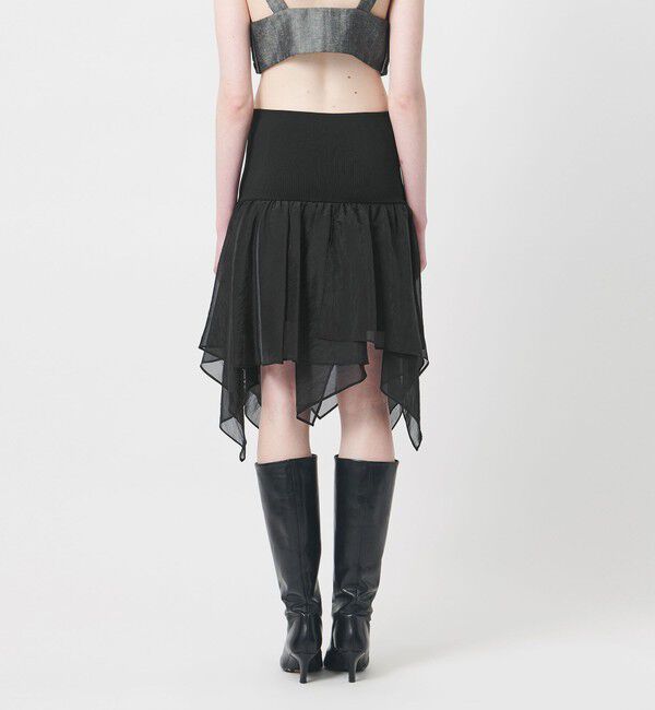 AEWEN MATOPH「＜AEWEN MATOPH＞ラッフルミニスカート ベアトップ ‐ 2WAY ウォッシャブル ‐」|スカート|