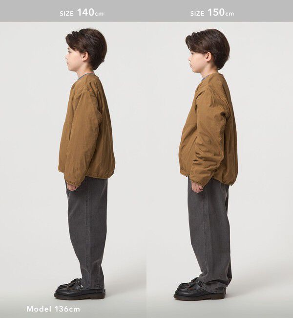 UNITED ARROWS green label relaxing「【スタメンシリーズ】フリースリバー ブルゾン  / キッズ  撥水 100cm-160cm」|その他|