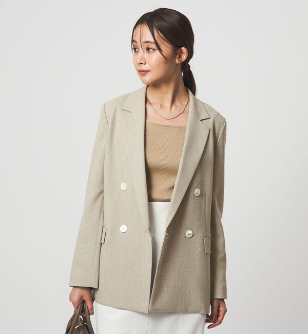 size SHORTあり］Greed グリード メランジ ダブル ジャケット（UNITED