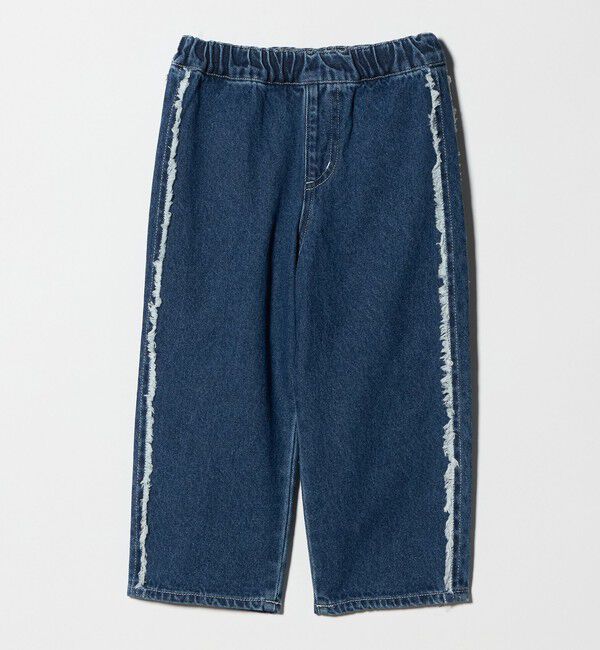UNITED ARROWS green label relaxing「フリンジデザイン デニム パンツ / キッズ  100cm-160cm」|デニム|COBALT