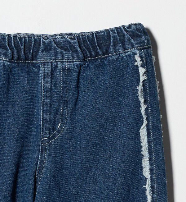 UNITED ARROWS green label relaxing「フリンジデザイン デニム パンツ / キッズ  100cm-160cm」|デニム|
