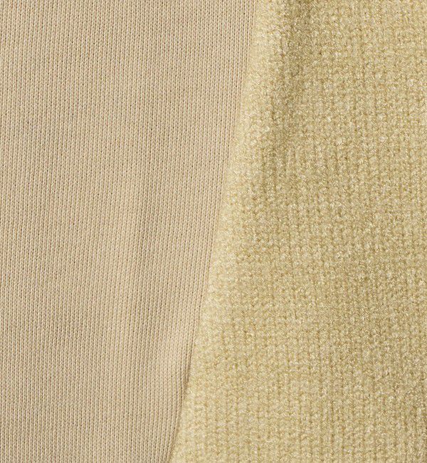 BEAUTY&YOUTH UNITED ARROWS「【WEB限定】スウェット&times;ニット コンビワンピース ウォッシャブル」|ワンピース|