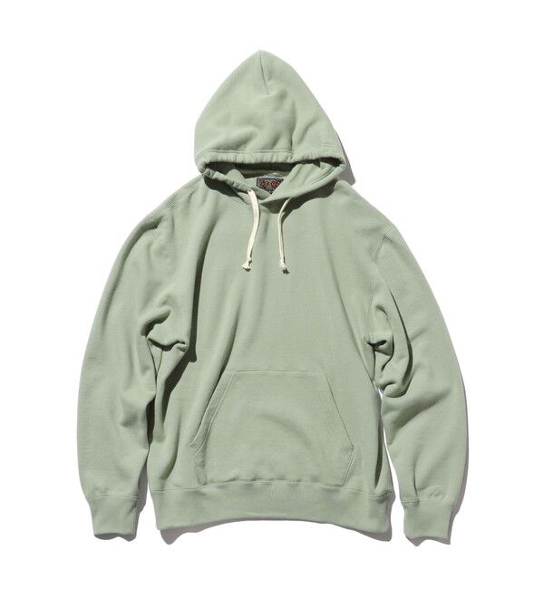 BEAMS PLUS「プルオーバー フーディ スウェット」|スウェット・ジャージ|GREEN