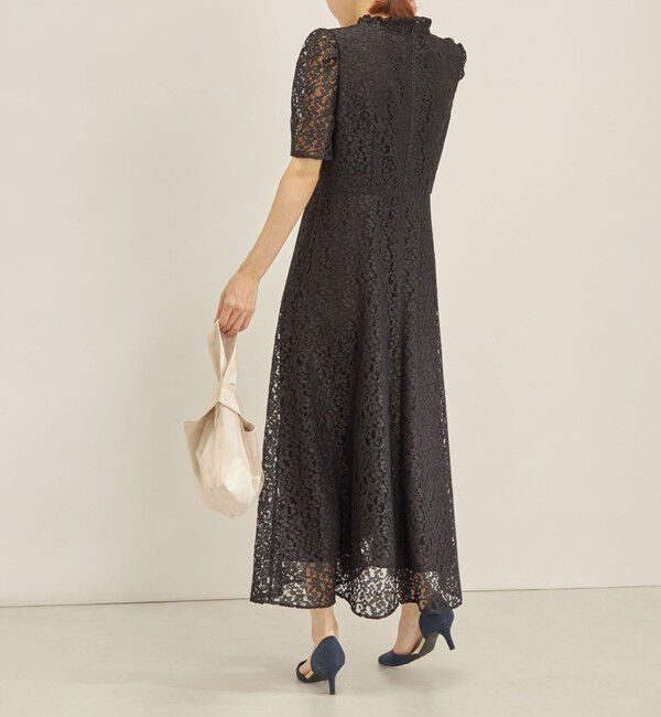 SHIPS for women「【SHIPS別注】kaene:コードレース ワンピース（セレモニー対応可）」|ワンピース|