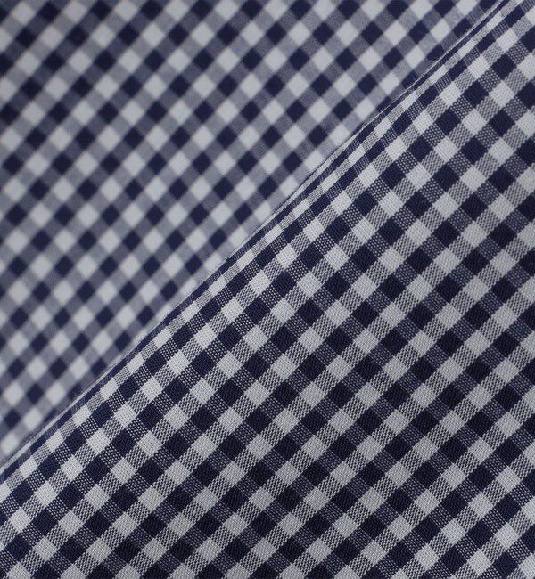 SHIPS「SHIPS: イージーアイロン ギンガムチェック ワイドカラー シャツ」|シャツ・ブラウス|