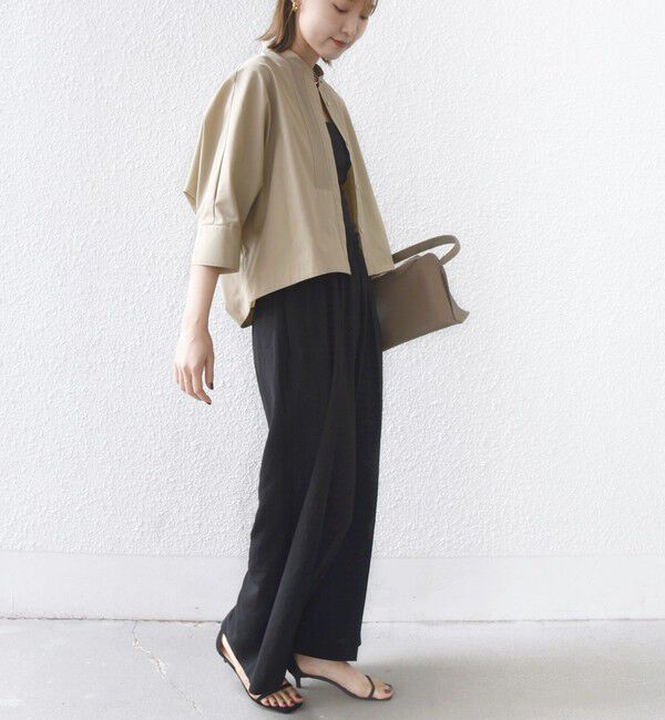 SHIPS for women「〈手洗い可能〉ピンタック 羽織 シャツ」|シャツ・ブラウス|