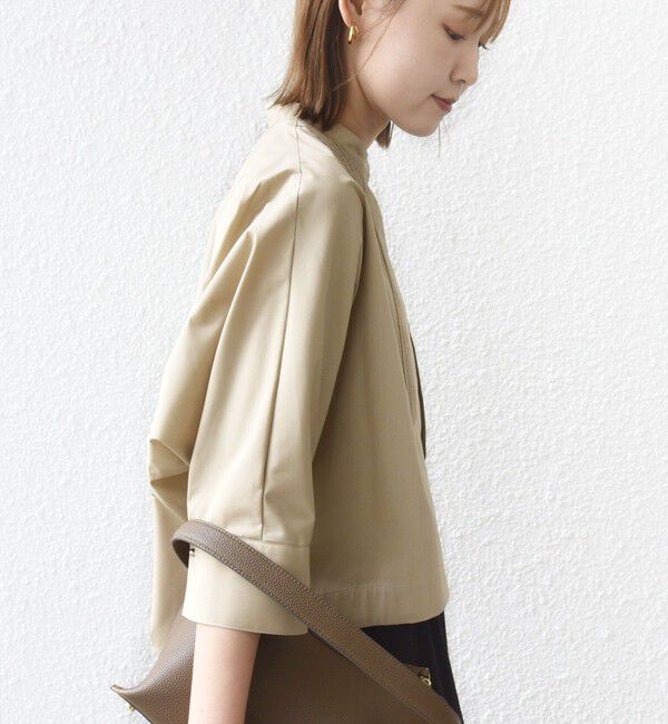 SHIPS for women「〈手洗い可能〉ピンタック 羽織 シャツ」|シャツ・ブラウス|