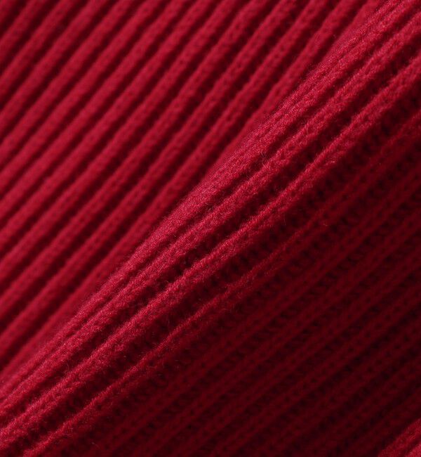 SHIPS Colors 「SHIPS Colors:〈手洗い可能〉畦 スキッパー ニット◇」|ニット・セーター|