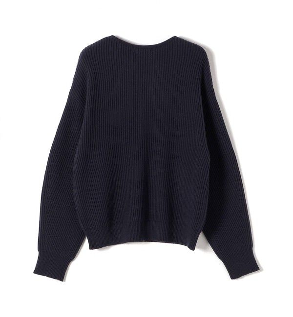 SHIPS Colors 「SHIPS Colors:〈手洗い可能〉畦 スキッパー ニット◇」|ニット・セーター|