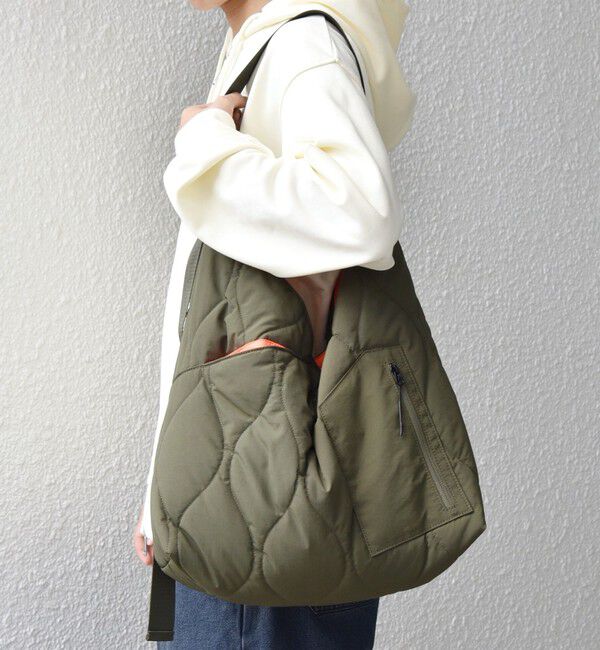 SHIPS any「SHIPS any: 2トーン キルティング アズマ 2WAY ショルダーバッグ◆」|ショルダー・メッセンジャー|