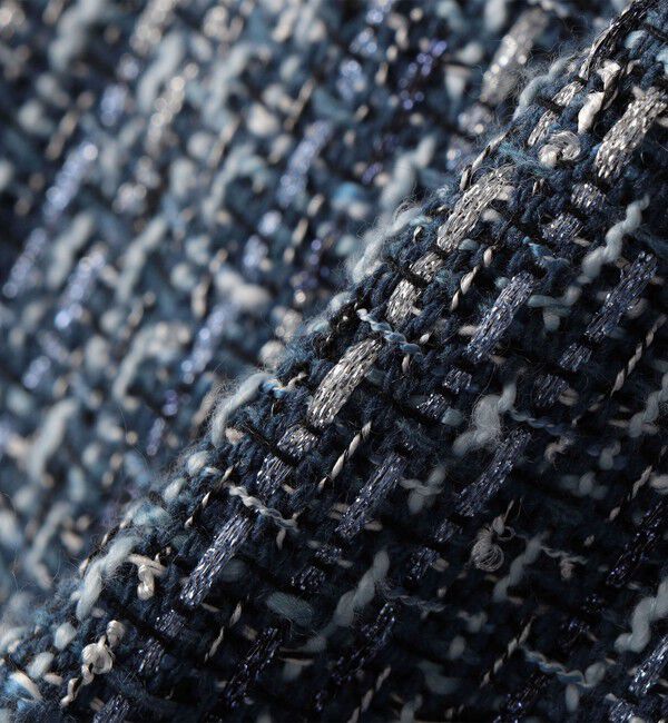 SHIPS KIDS「SHIPS KIDS:140～150cm / ツイード ジャンパー ワンピース」|ワンピース|