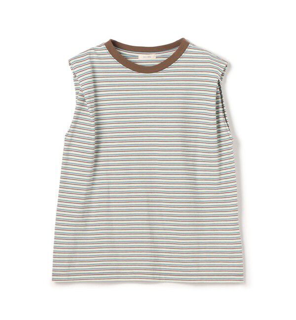 DES PRES「ソフトプレーンジャージー ノースリーブプルオーバー」|Tシャツ・カットソー|62 ライトベージュ系