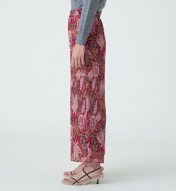 SOULEIADO「ポリエステルプリント プリーツパンツ」|その他|