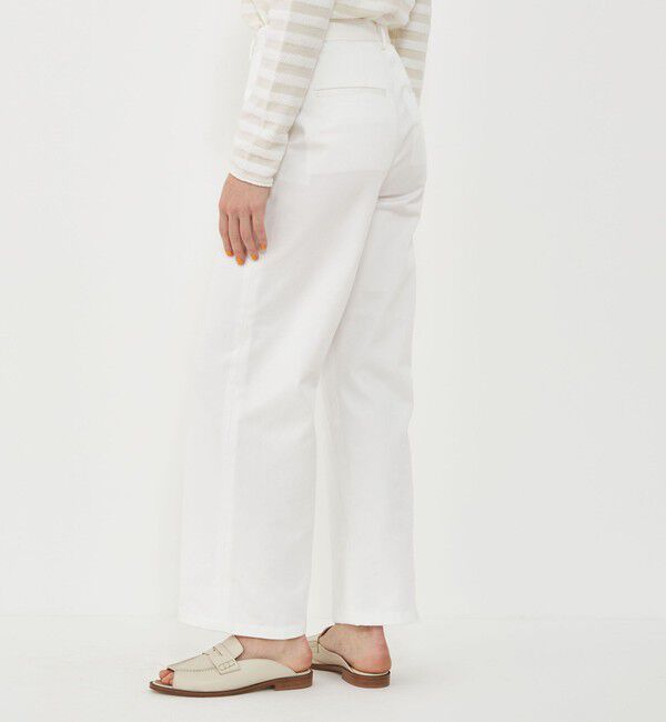 GALERIE VIE「ドライコットンチノ ストレートパンツ」|チノ|