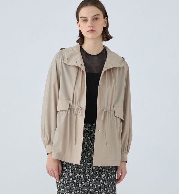 Ballsey「ライトタフタ フーデットショートコート」|その他|