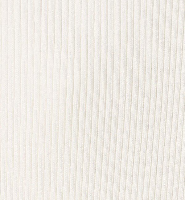 GALERIE VIE「コットンシルクリブ バッククロスキャミソール」|キャミソール|