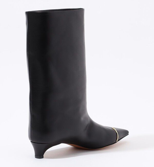 TOMORROWLAND GOODS「HENRI EN VARGO CARME ミドルブーツ」|ロングブーツ|