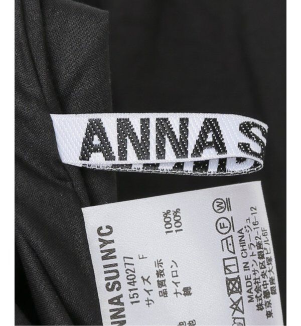 JOINT WORKS「ANNA SUI NYC/ギャザーフレアキャミワンピース」|ワンピース|