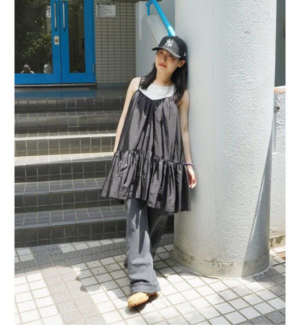 JOINT WORKS「ANNA SUI NYC/ギャザーフレアキャミワンピース」|ワンピース|