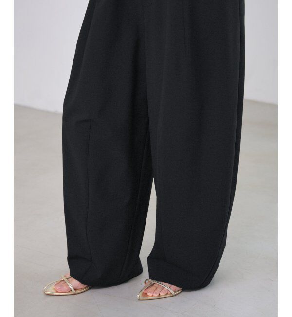 IENA「コクーンパンツ」|スラックス|