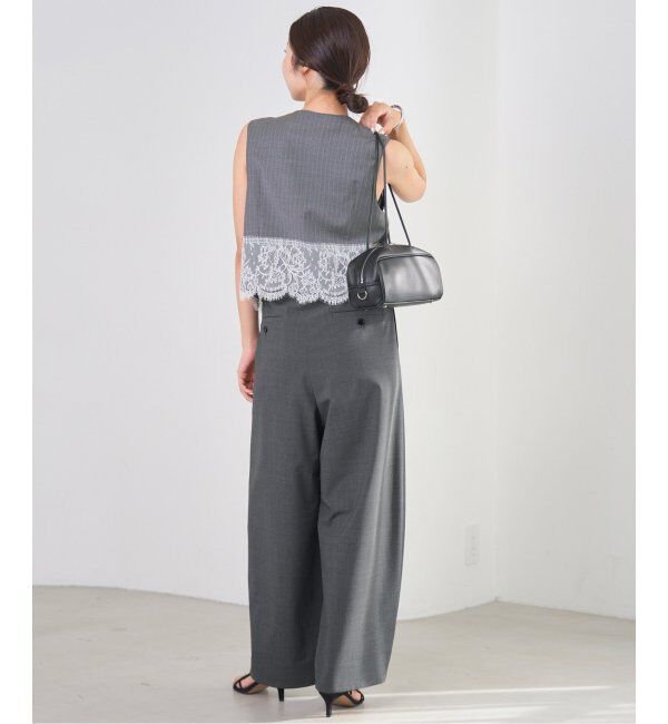 IENA「コクーンパンツ」|スラックス|