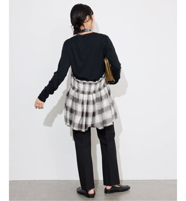 SLOBE IENA「crinkle crinkle crinkle SLOBE別注 ホルターネックキャミソール」|キャミソール|