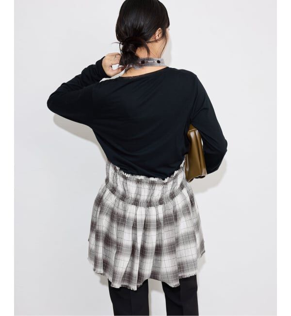 SLOBE IENA「crinkle crinkle crinkle SLOBE別注 ホルターネックキャミソール」|キャミソール|