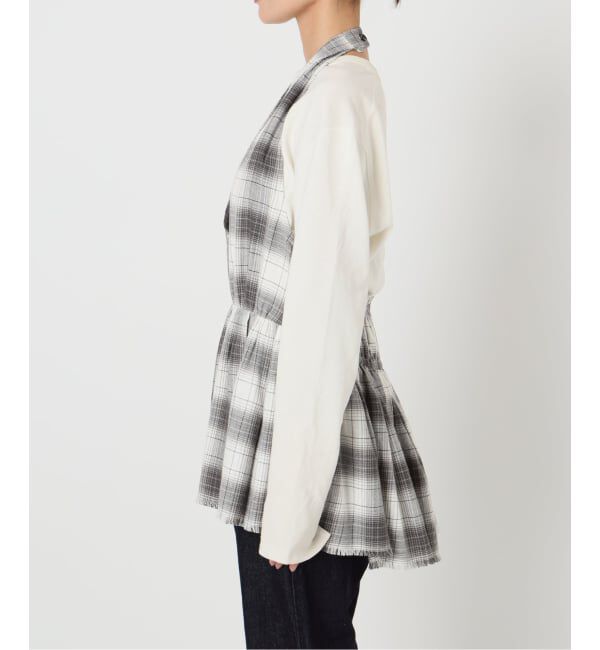 SLOBE IENA「crinkle crinkle crinkle SLOBE別注 ホルターネックキャミソール」|キャミソール|