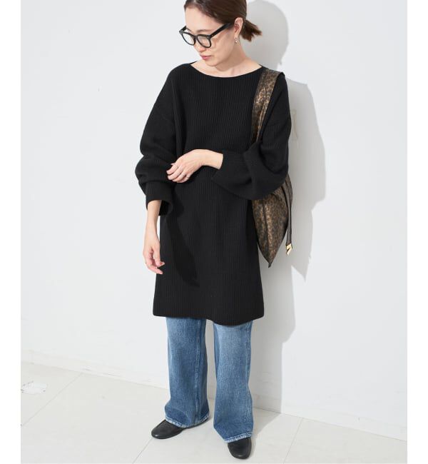 SLOBE IENA「《WEB限定/追加》ファインウールニットミニワンピース」|ワンピース|