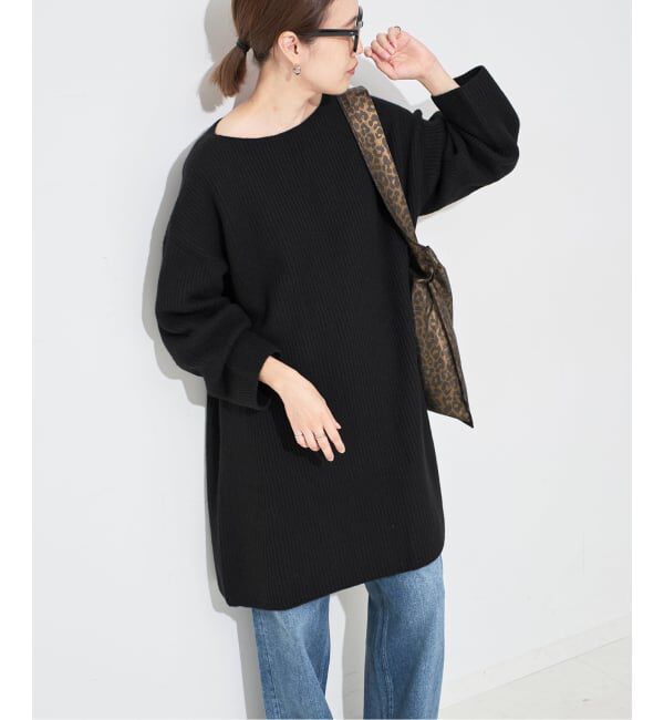 SLOBE IENA「《WEB限定/追加》ファインウールニットミニワンピース」|ワンピース|