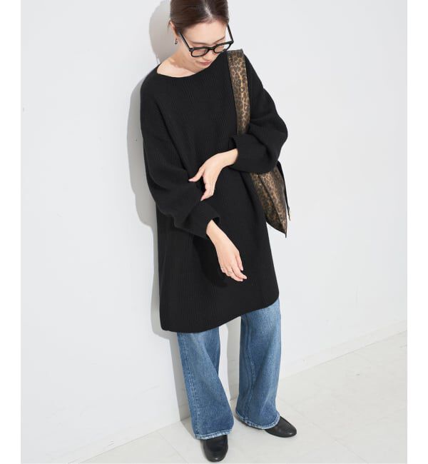 SLOBE IENA「《WEB限定/追加》ファインウールニットミニワンピース」|ワンピース|