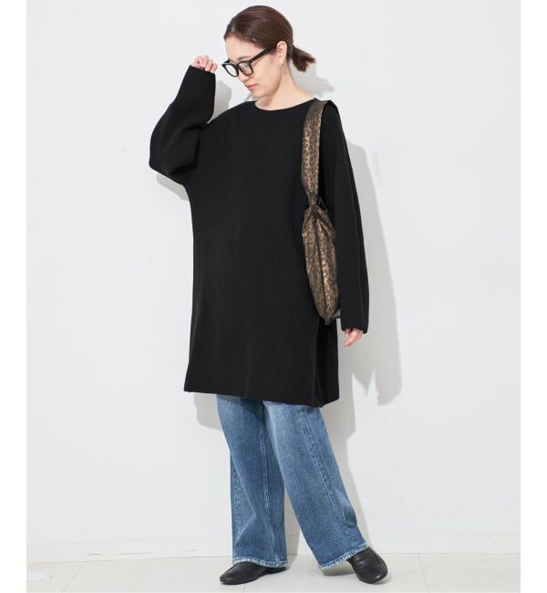 SLOBE IENA「《WEB限定/追加》ファインウールニットミニワンピース」|ワンピース|