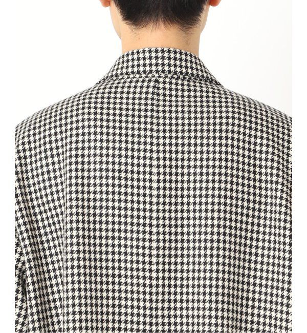 EDIFICE「MACKINTOSH(マッキントッシュ) 別注 HUMBIE/ハンビー CHESTERGTS SL SHORT チェック」|チェスターコート|