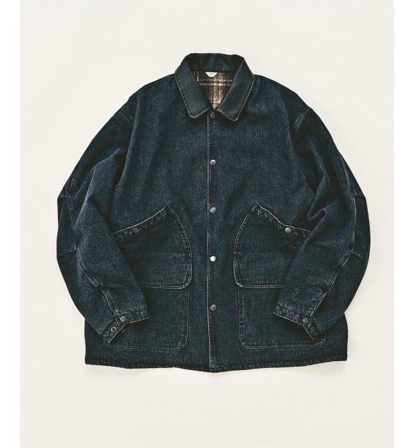 417 EDIFICE「ツイル ハンティングジャケット」|その他|ブラック