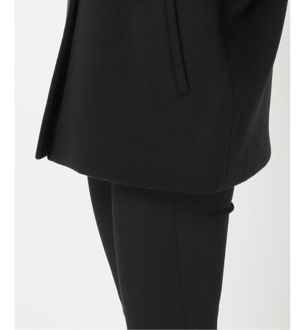 JOURNAL STANDARD「《追加》スーパー140ビーバーノーカラーショートコート」|ノーカラーコート|